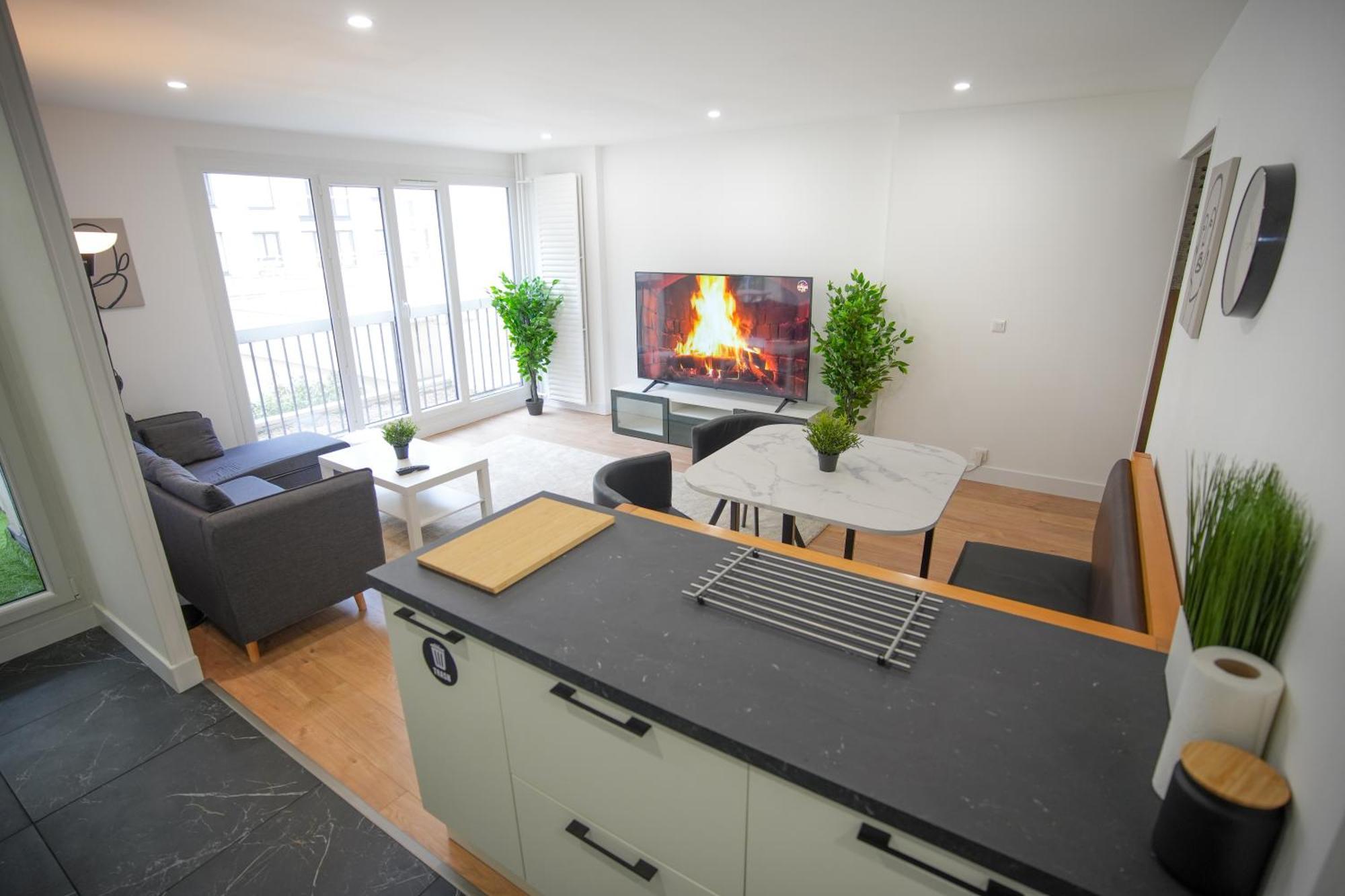 Keyless Appartement Moderne Et Spacieux 90 M2 Parking 沙威利拉维 外观 照片